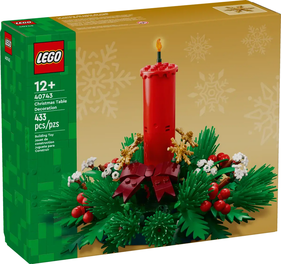 Lego 40743 Seasonal - Le centre de table de Noël