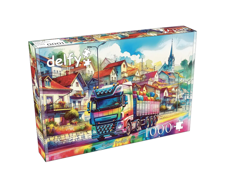 delfy 1000 - Rolling Through Colors