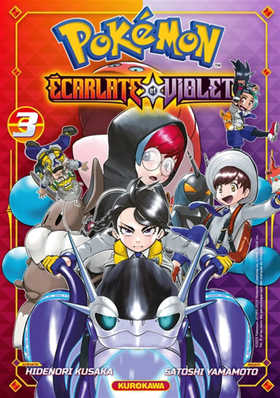Manga - Pokémon Écarlate & Violet Tome 03