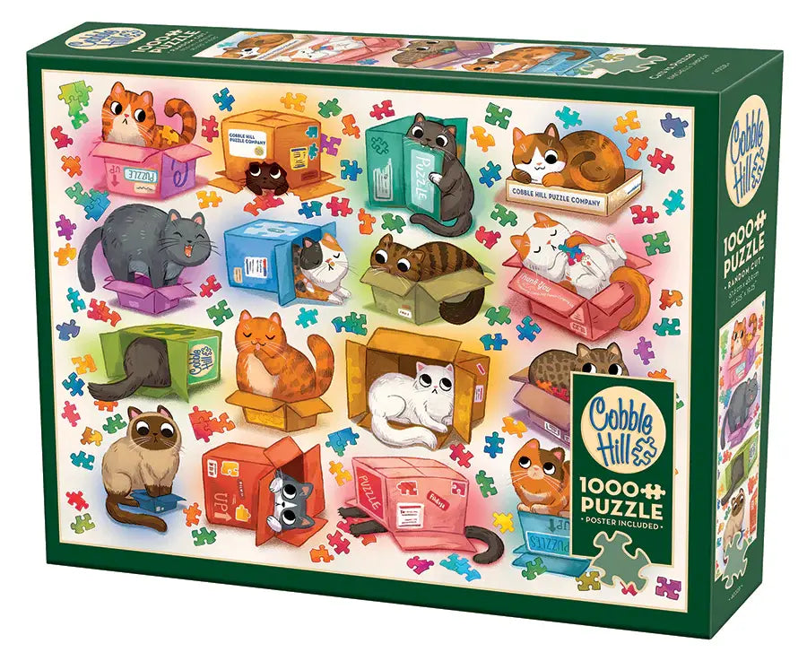 Cobble Hill 1000  - Cats vs. Puzzles