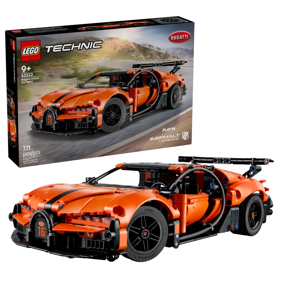 Lego 42222 Technic - L’hypervoiture de Bugatti Chiron Pur Sport