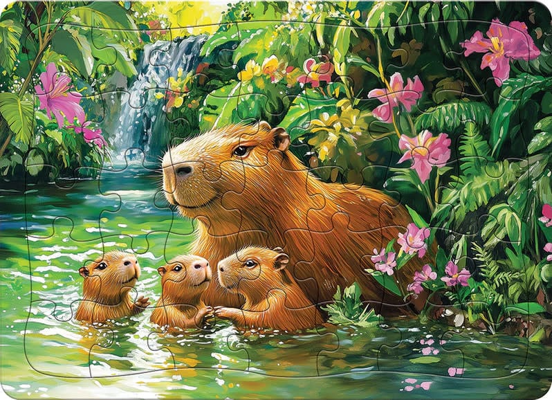 Cobble Hill 35 - Capybaras (tray)