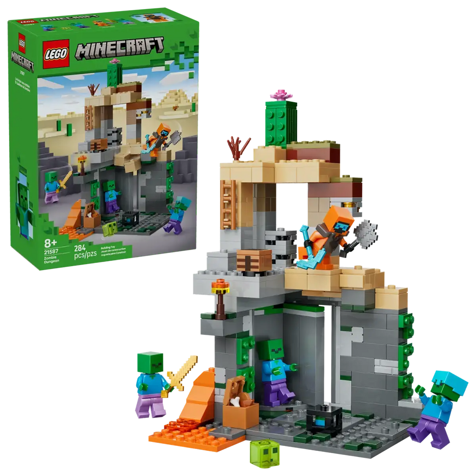 Lego 21587 Minecraft - Le donjon aux zombies