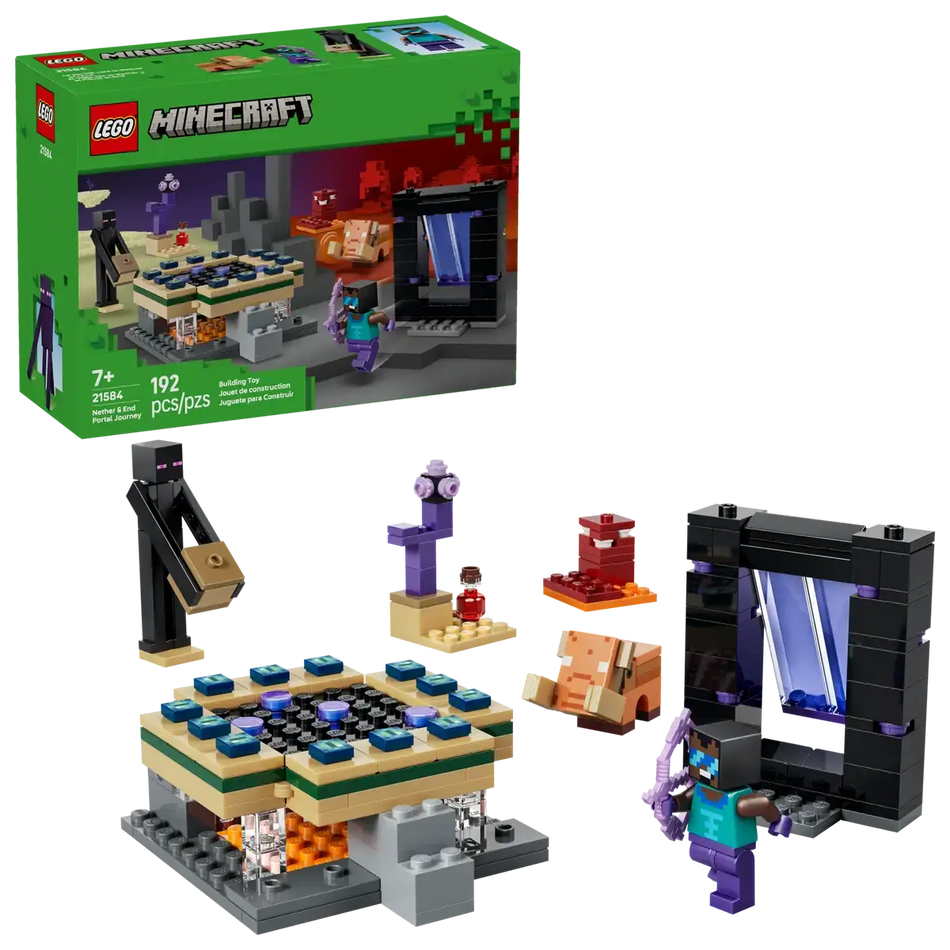 Lego 21584 Minecraft - Le portail vers le Nether et l'End