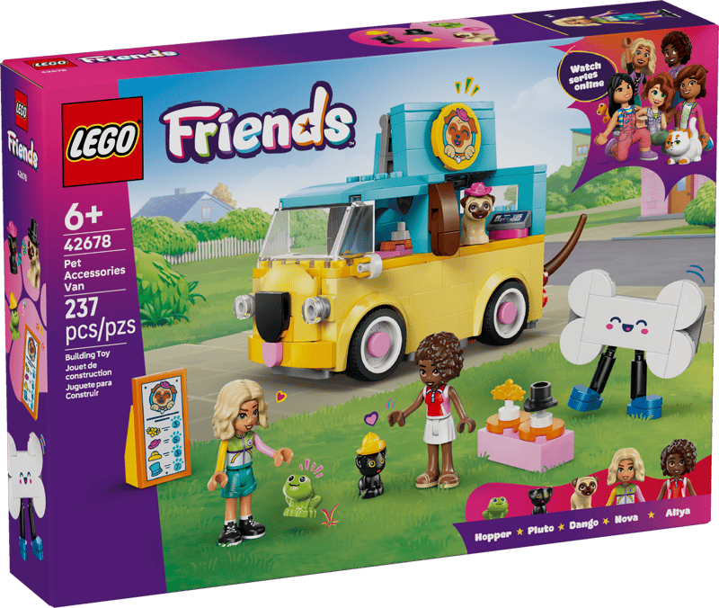 Lego 42678 Friends - La camionnette d’accessoires pour animaux