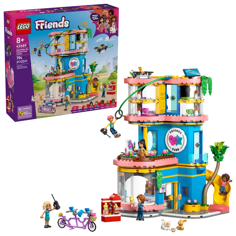Lego 42689 Friends - Le pavillon de l’amitié de Heartlake City