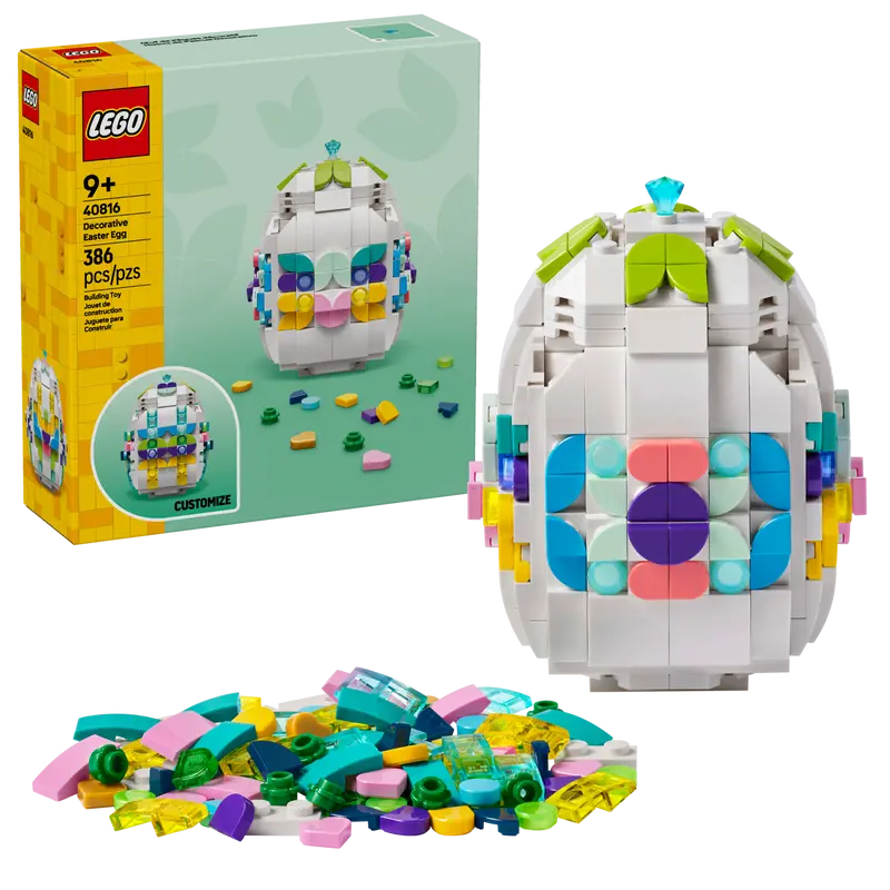 Lego 40816 Seasonal - Œuf de Pâques décoratif
