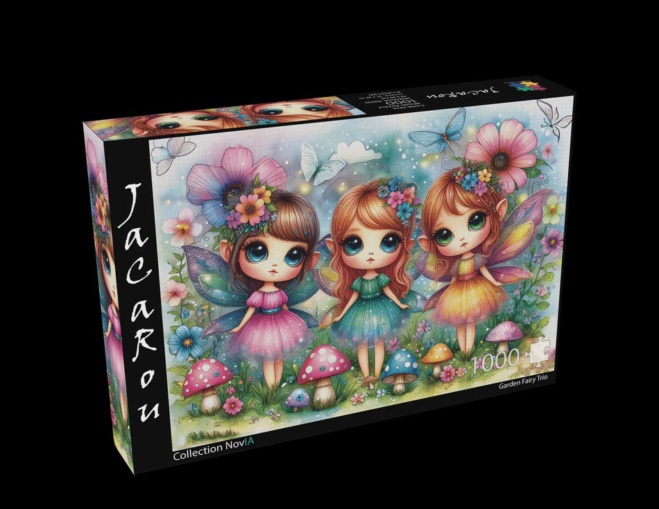 JaCaRou 1000 - Garden Fairy Trio