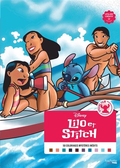 Coloriages mystères Disney - Lilo et Stitch