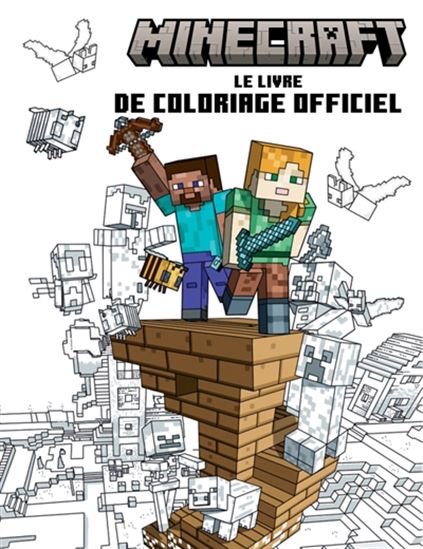 Minecraft  le livre de coloriage