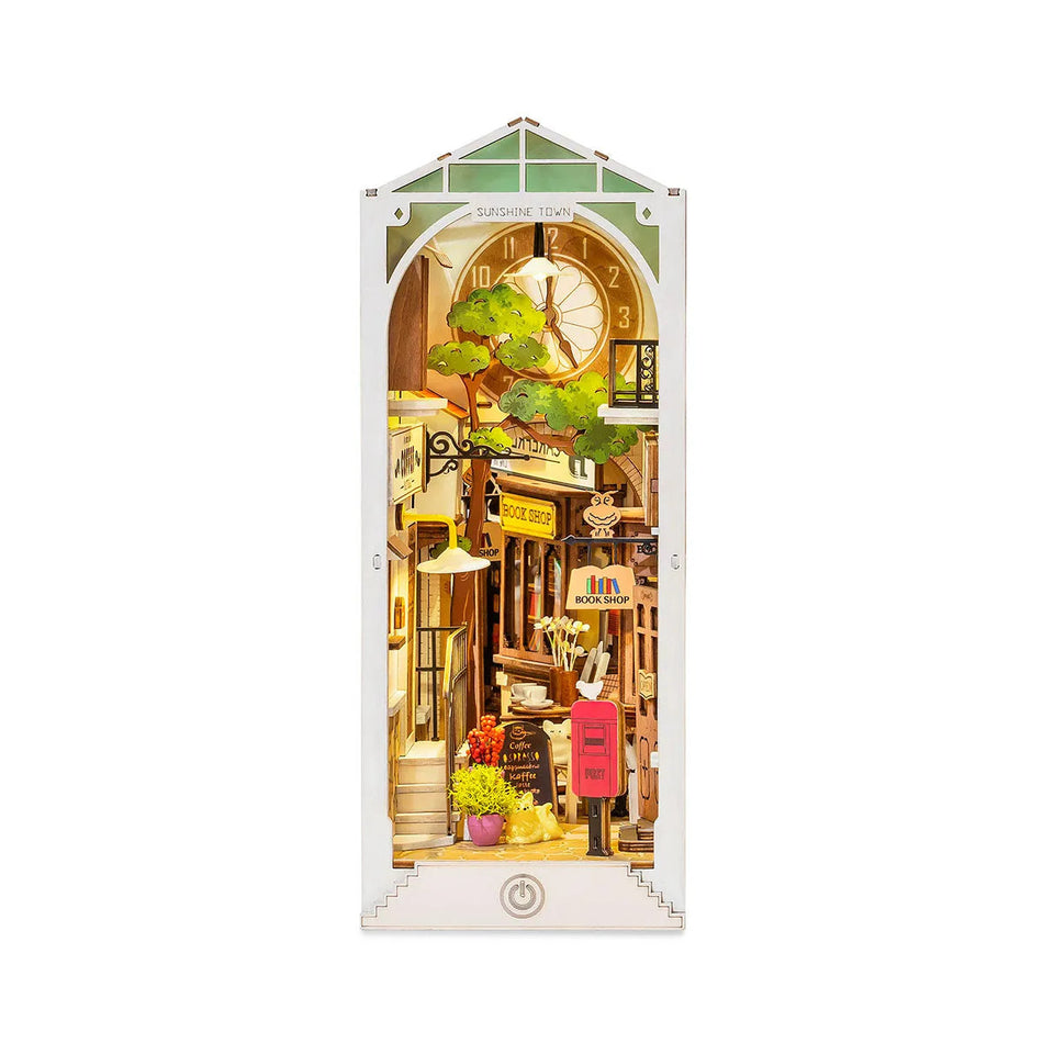 Rolife TGB02 - 3D Creative Bookends - Sunshine Town