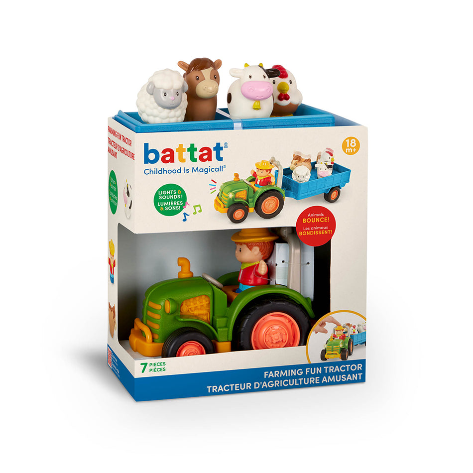 Battat - Tracteur d'agriculture amusant