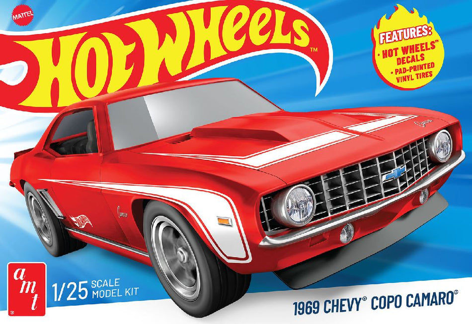 AMT - 1969 Chevy copo Camaro Hot Wheel
