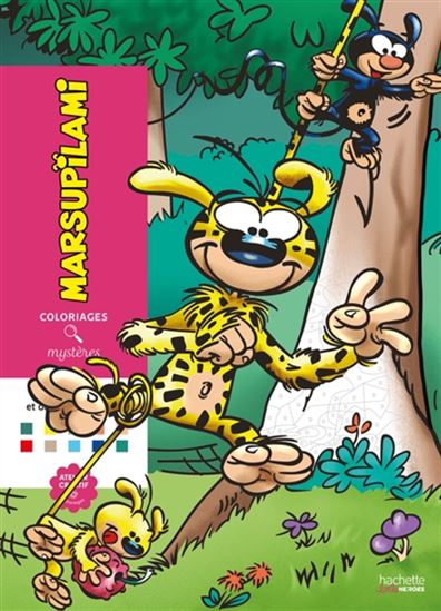 Coloriage mystères - Marsupilami