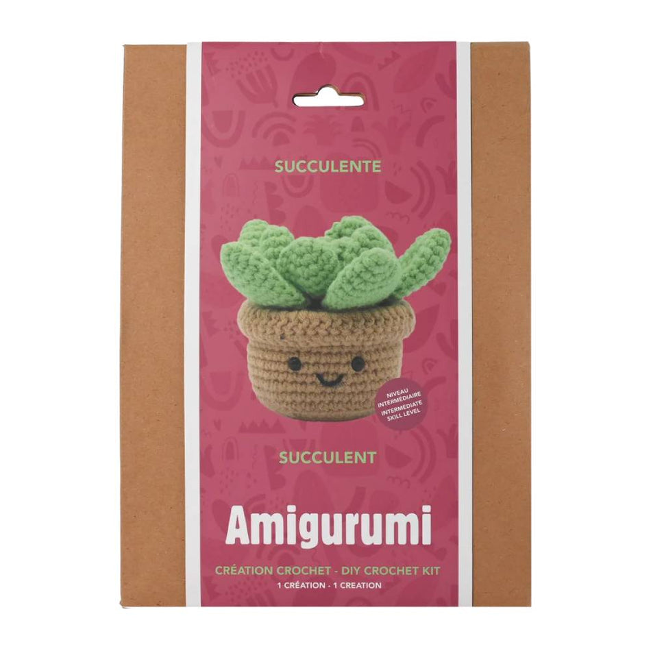 Amigurumi - Kit DIY Crochet - Succulente
