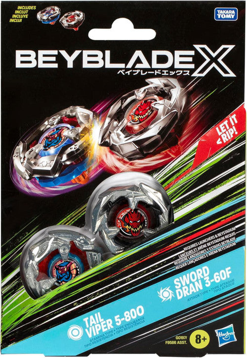 Beyblade X - Ensemble Duo Tail et Sword