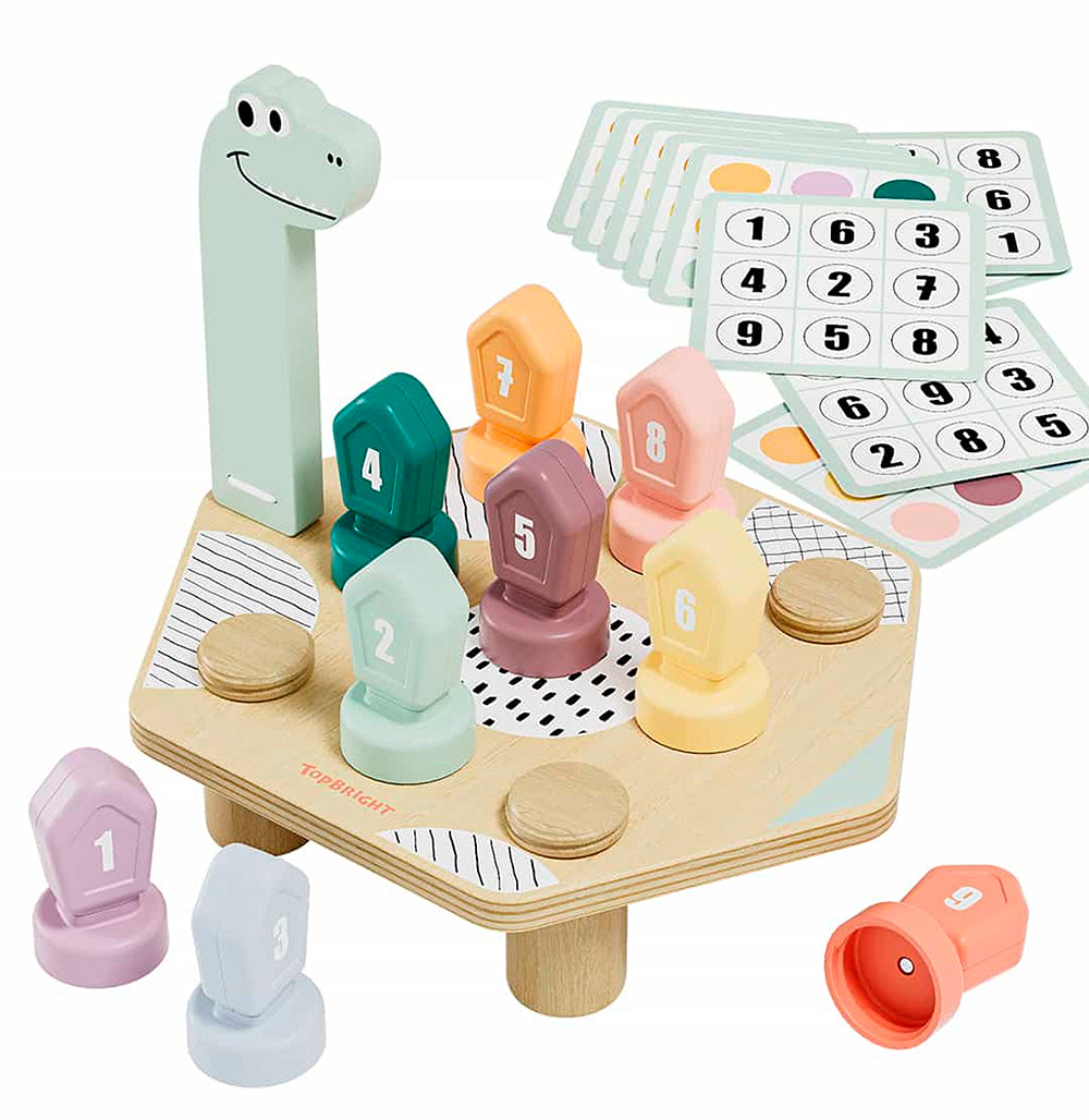 Top Bright - Happy Dino Twist - Couleurs et chiffres