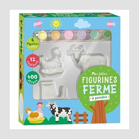 Mes jolies figurines de la ferme à peindre
