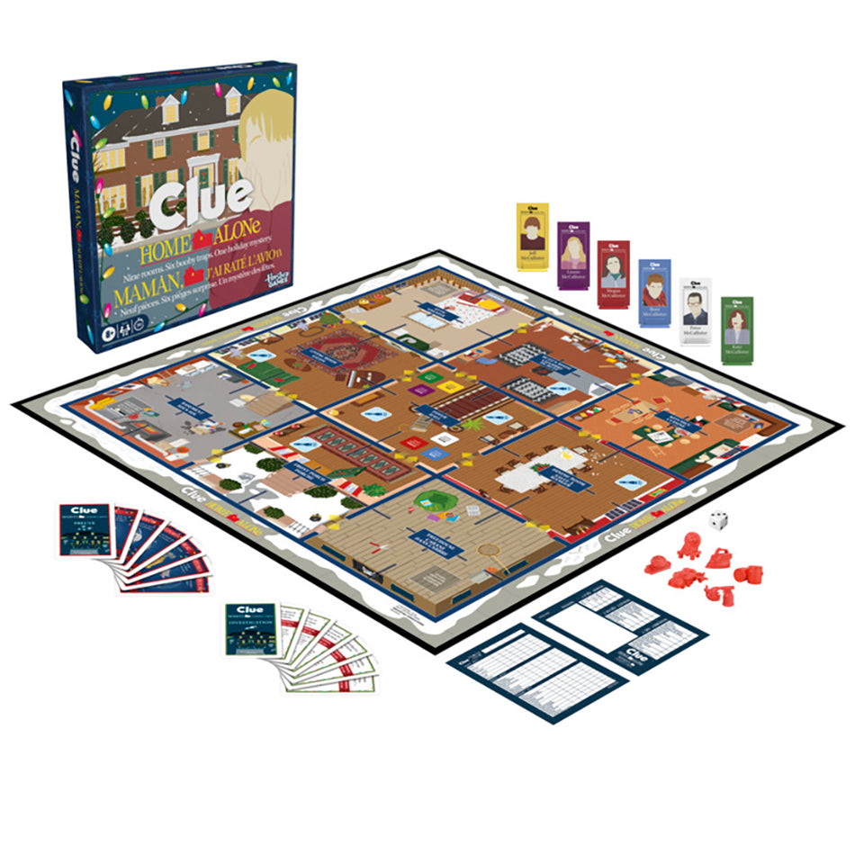 Jeu Clue Maman j'ai raté l'avion Bilingue