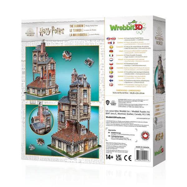Wrebbit 3D - Le terrier - La maison des Weasley