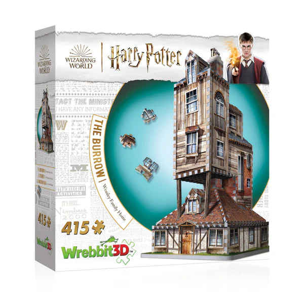 Wrebbit 3D - Le terrier - La maison des Weasley