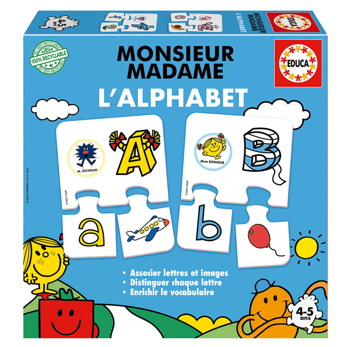 Mr Mme - L'alphabet