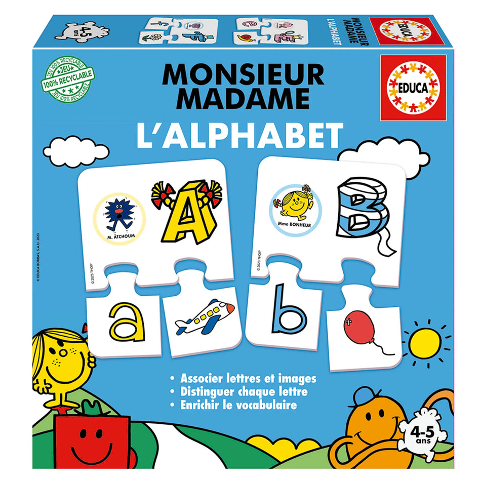 Mr Mme - L'alphabet