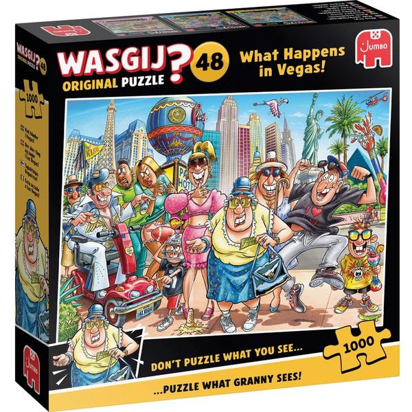 Wasgij 1000 - Original 48 Ce qui se passe a Vegas