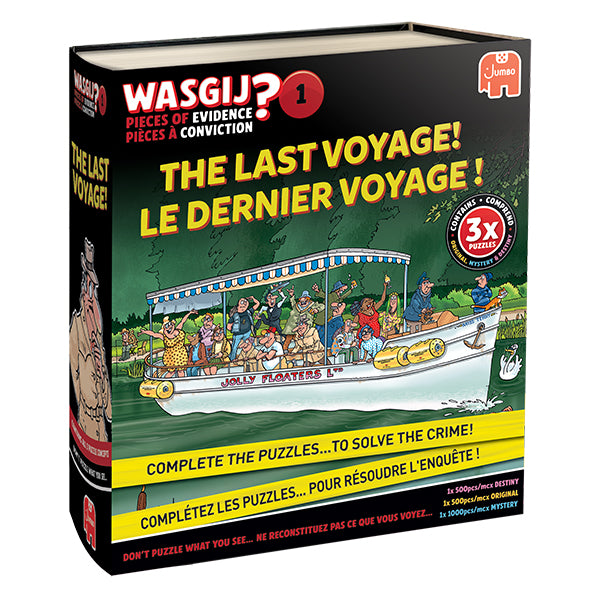 Wasgij? Pièces à conviction 1, Le dernier voyage !