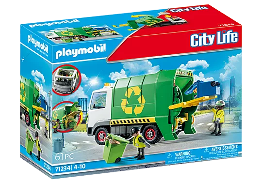 Playmobil - 71234 Camion de Recyclage