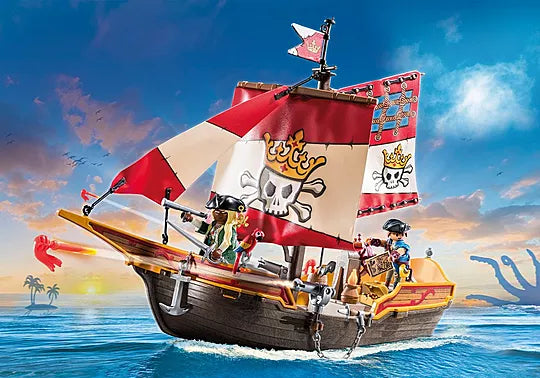 Playmobil - 71418 Chaloupe avec 2 pirates et canons