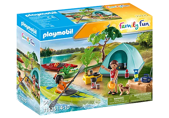 Playmobil - Famille et tente