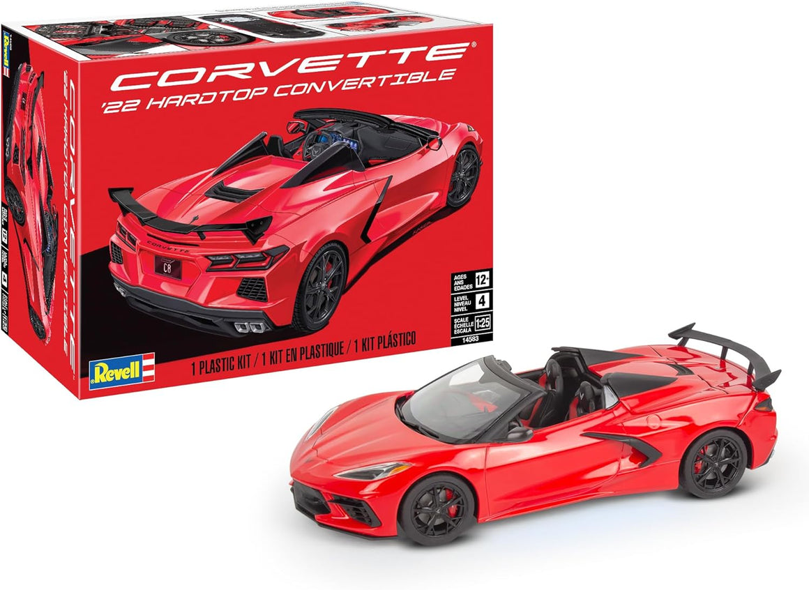 Revell Corvette 2022 Hardtop Convertible — référence RMX4583