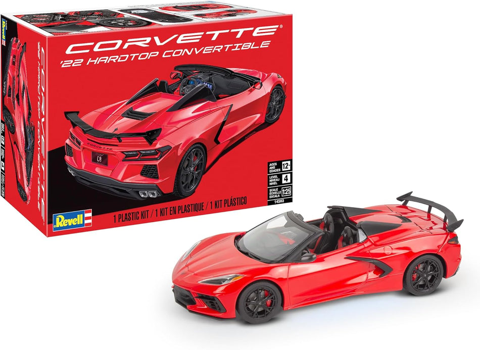 Revell Corvette 2022 Hardtop Convertible — référence RMX4583