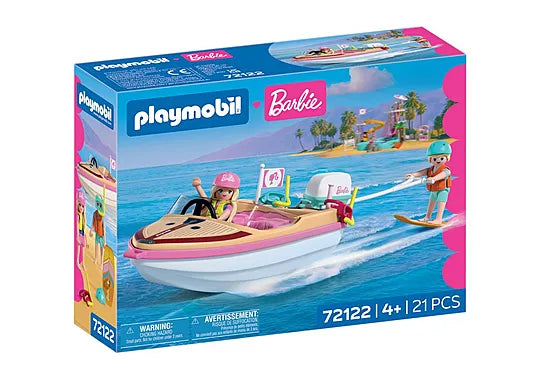 Playmobil - 72122 Barbie™ Bateau & wakeboard