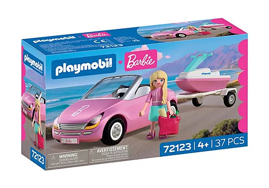 Playmobil - 72123 Barbie™ Cabriolet & scooter de mer