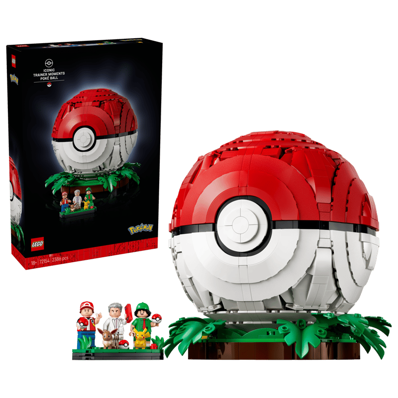 Lego 72154 Pokemon - Poké Ball Moments emblématiques de Dresseurs