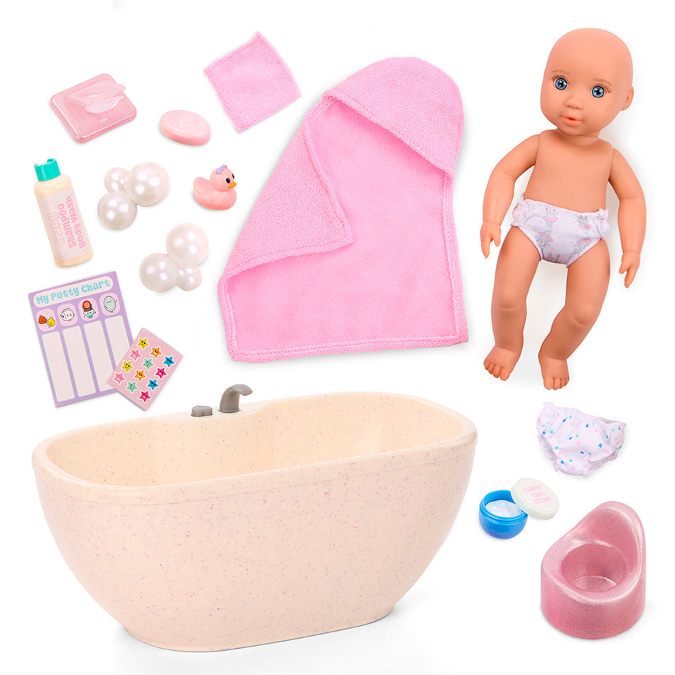 Our Generation - Accessoires OG Petite sœur - Baby Lacy & Bathtime Set™