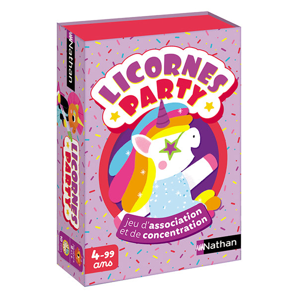 Licornes Party - Jeu d'association et de concentration