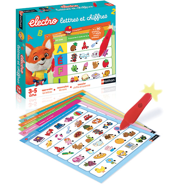 Nathan Electro lettres et chiffres
