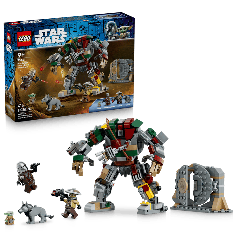 Lego Star Wars 75451 - La bataille contre le droïde sentinelle du palais du Hutt
