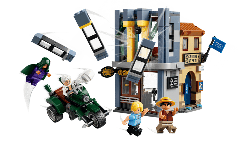 Lego One Piece 75642 - L’affrontement avec le capitaine Smoker