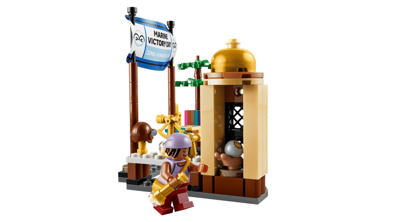 Lego One Piece 75646 - Le cuirassé de la Marine de Garp