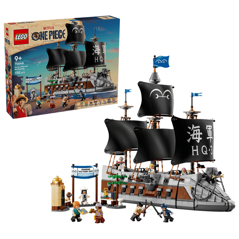 Lego One Piece 75646 - Le cuirassé de la Marine de Garp