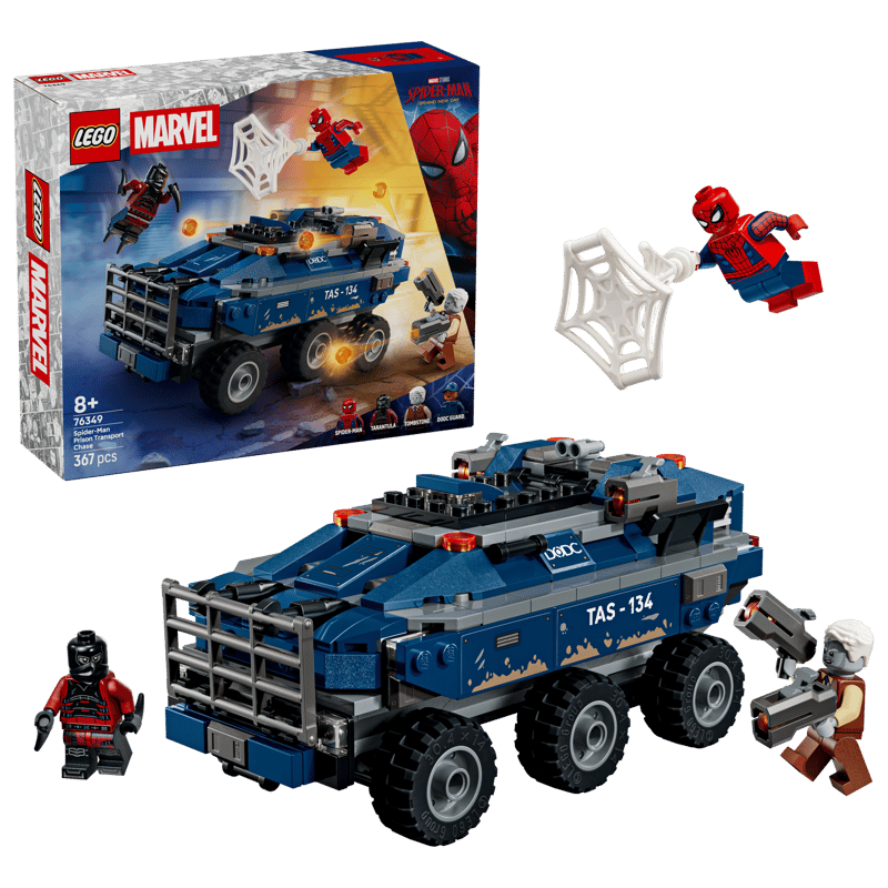 Lego Marvel 76349 - La poursuite du fourgon pénitentiaire de Spider-Man