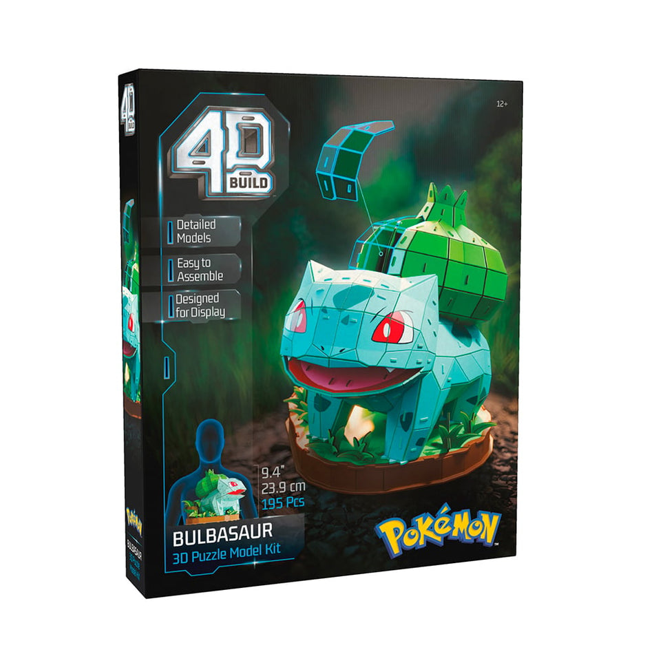 4D Build - Bulbizarre/Bulbasaur Puzzle 3D