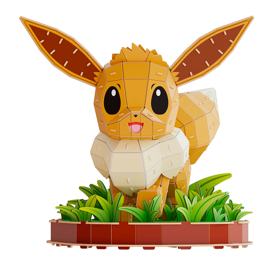 4D Build - Évoli/Eevee Puzzle 3D