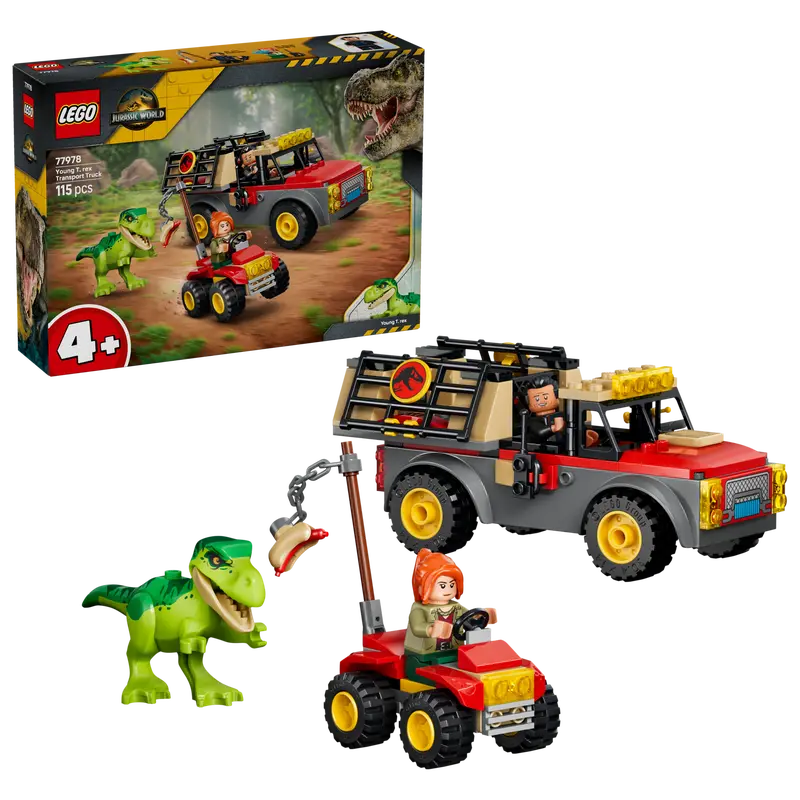 Lego Jurassic World 77978 - Le camion de transport du jeune T. rex