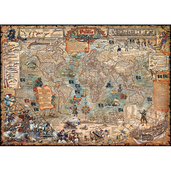 Heye 2000 - Map Art - Pirate World
