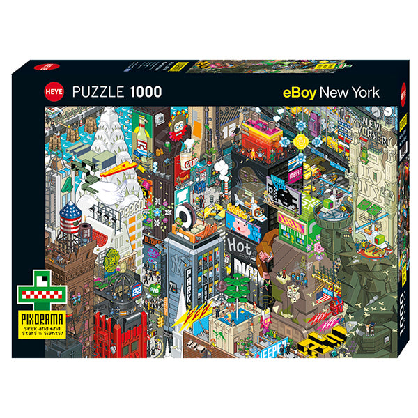 Heye 1000 - Pixorama, eBoy New York